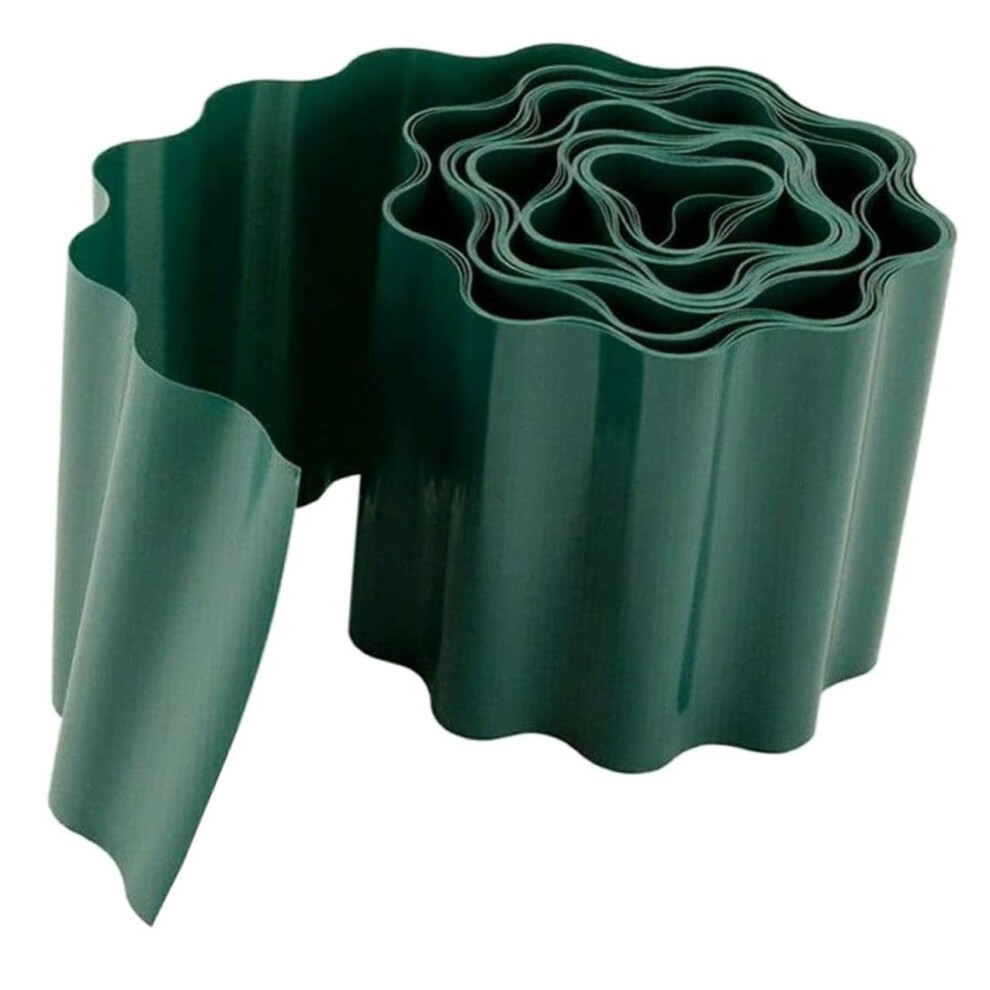 Plastic Garden Edging Border Fence, Wavy Decorative Lawn Edging For Flower Beds And Patio 9771547024972
