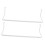 2 Pcs Pegboard Paper Towel Holder Set, Extendable Arm Fit, SpaceSaving Kitchen Garage Organizer 1