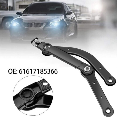 3X Car Front Right Windshield Wiper Arm LHD Front Wiper Arm for - E60 E61 E63 E64 61617185366 Car Accessories