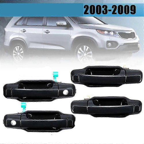 Εξωτερική λαβή πόρτας συμβατή με Kia Sorento 2003-2009 αριστερά+δεξιά 2 τεμάχια 826503E02 1