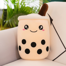 Bubble Tea Plysjdukke 24/35/50/70 cm Tegneseriefigur Myk leke med smilende ansikt, myk pute til hjemme- og bilpynt, g