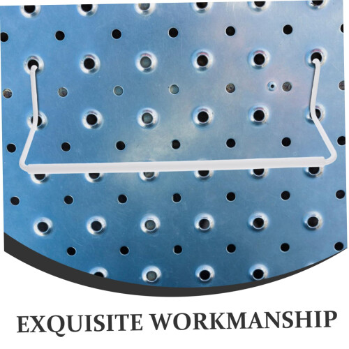 2 Pcs Pegboard Paper Towel Holder Set, Extendable Arm Fit, SpaceSaving Kitchen Garage Organizer 2