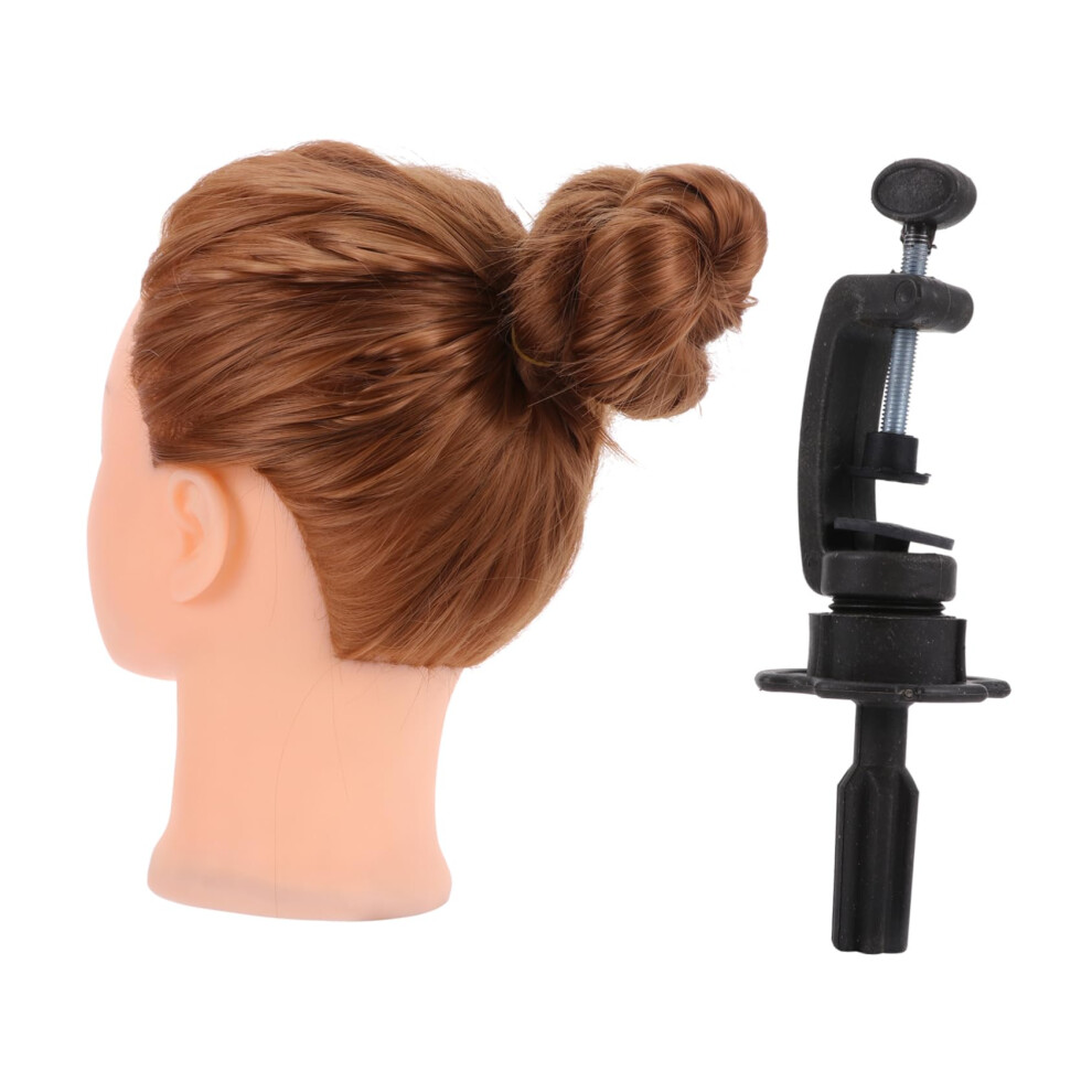 Unisex Hair Mannequin Head With Heatresistant Synthetic Extralong Hair For Braiding And Styling Practice