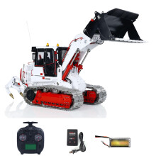 973K 1:14 Scale RC Hydraulic Loader with Dual Cylinders, Metal Shovel and Realistic Light Sound System