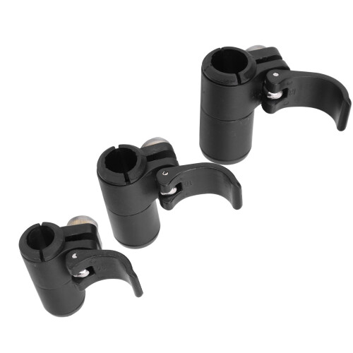 18-16-14mm External Lock Climbing Stick 61g Black