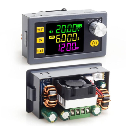 Power Converter 6-36V to 0-36V, 120W Voltage  Adjustable Power Module, with Display/ Digital Control Power Module 1