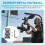 Quick Release Plate Multi-Function Expanding Cold Shoe Cheese Plate Double Hole Tube Clamp Tripod Adapter Plate 6
