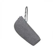 Baby Bottle Warmer Bag and Insulated Breastmilk Storage Bag, Gray Holder for Stroller and Diaper Bag (Penguin)