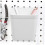 Pegboard Organizer Set with Hooks, White Tool Storage Bins for Garage, Craft Room and Kitchen 4