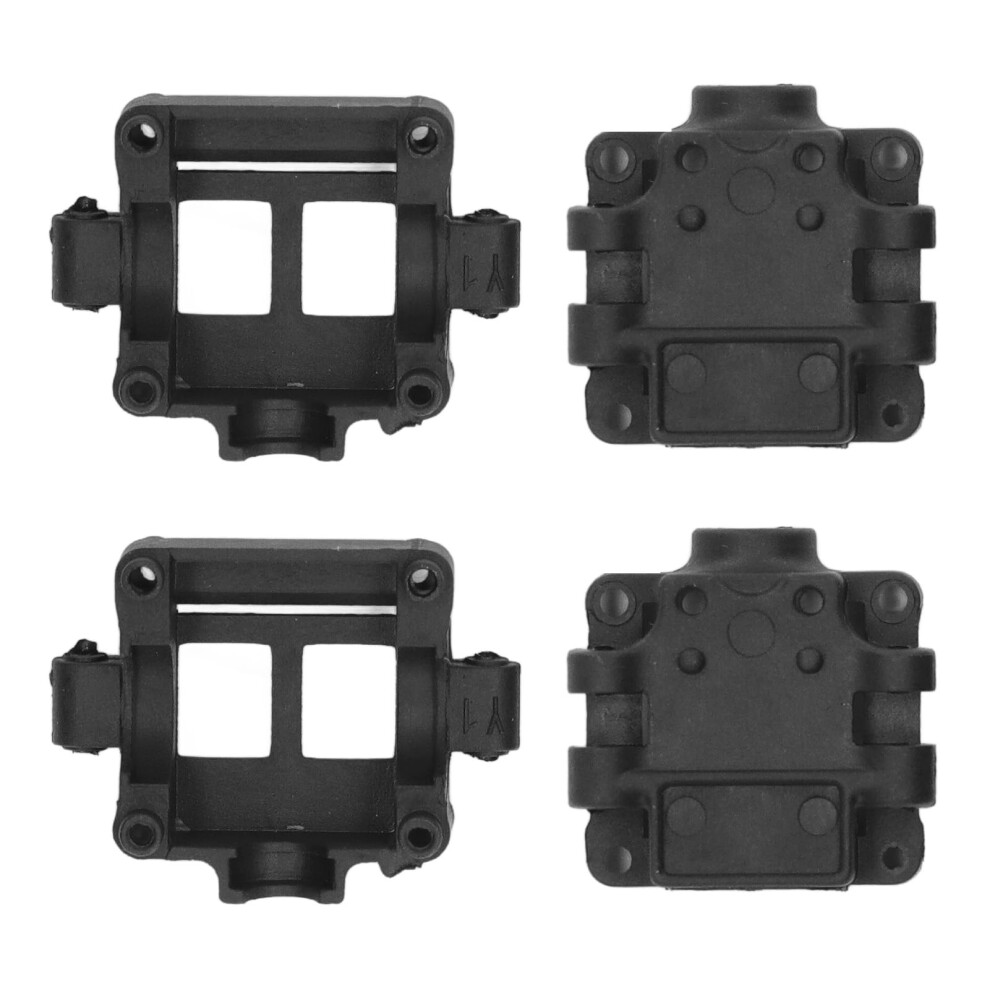 4Pcs Plastic Rc Gearbox Housing And Transmission Case For K969 K989 284161 284010 284131 Black 9351714651172