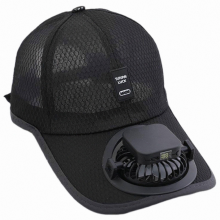 Solarbetriebener Ventilatorhut mit UPF 50+ Schutz und USB-Ladefunktion für Damen und Herren -