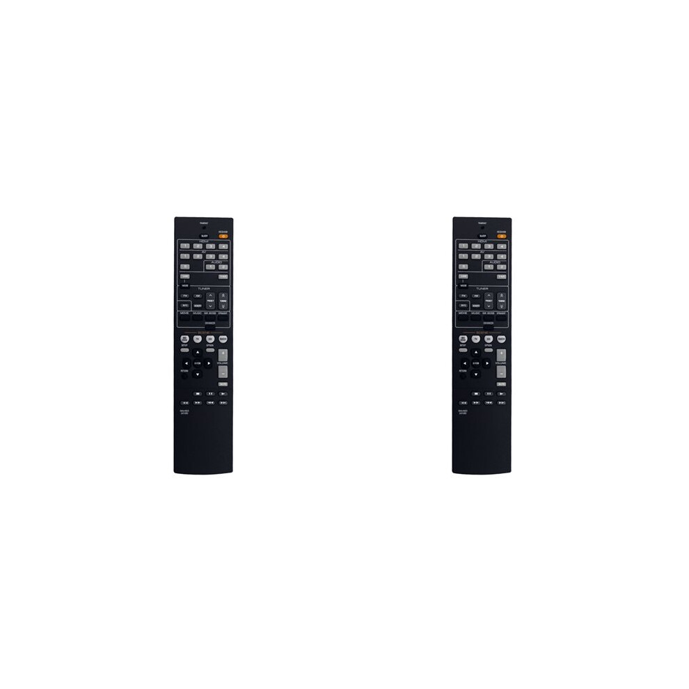 2X Rav463 Remote Control For Audio Receiver Htr3066 Ht-R3066 Rxv373 Rtza113500 Rx-V373 Rxv375 Yht399u Yht497 6031364947308
