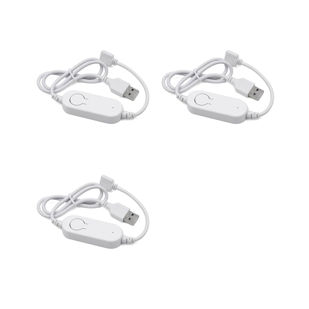 3X Tuya Rgb Wifi Led Controller Dc5v Usb Dimmer Timer Modes For 2835 5050 Rgb Led Strip Lights Life App Adapter White 6032189890459