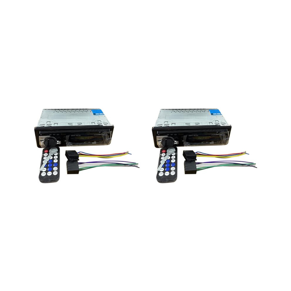2X 12/24V 60Wx4 Audio Radio Multimedia Car Mp3 Player Auto Player In Dash Support Usb Tf Fm Aux 6032189878488