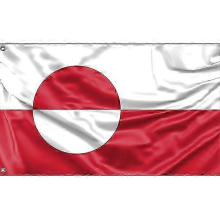 Grönländische Flagge -H