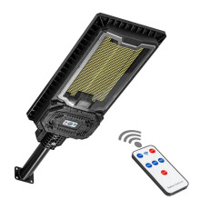 Solar Light Outdoor Garden Lighting Waterproof Super Bright Human Body Induction Street Light with 98 Lamp Beads