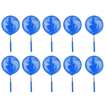 10PCS Pool Skimmer Net,Swimming Pools Cleaning Net with Extendable Telescopic Pole for Tubs Spa Fish Tank