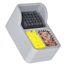 Tip Cleaning Sponge Steel Wire Brush Copper Wire Soldering Iron Tip Cleaner Desoldering Mesh BOX