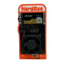 Nerdaxe 1200GH/S for Bitaxe Gamma 601 BTC Solo Miner 1.2TH/S 18-22W BM1370 Asic From  S21 Pro Crypto Miner BR PLUG