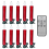 10 stk. stearinlysformede lys delikate lys LED-stearinlyslamper 2