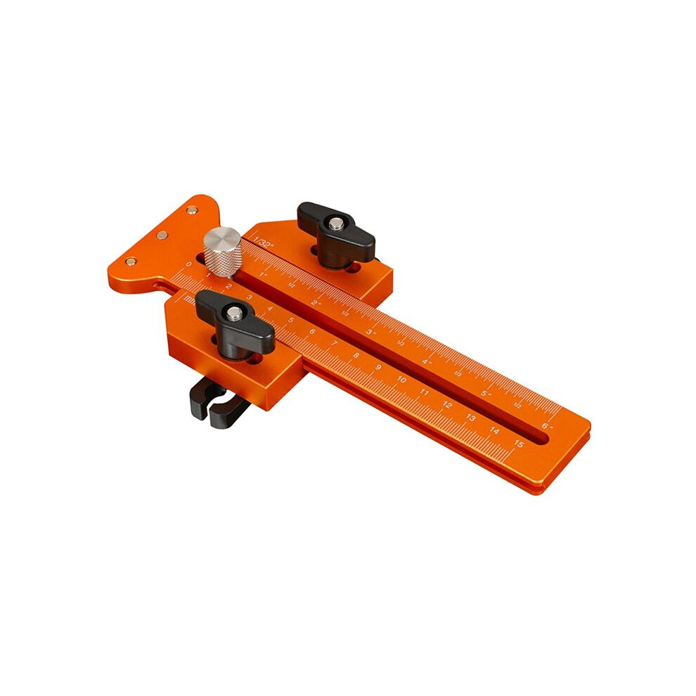 Thin Rip Jig, Table Saw Jig Guide For Making Repetitive Narrow Strip Cuts,3 Pulleys Fast Thin Ripping Guide Orange 6032767191657
