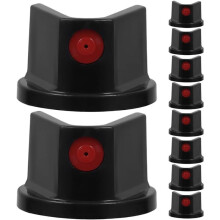 10pcs Spray-Paint Caps for Graffiti, Replacement Spray-Paint Tips, Universal Nozzles for Cans Painting Diy Projects
