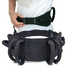 Transfer Gait Belt with Six Handle Support, Quick‑Release Buckle and Padded Comfort for Elderly Care