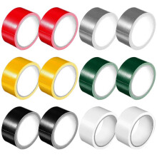 12 Rolls Colored Duct Tape Bulk,Colorful Duck Tape,Duct Tapes Heavy Duty Waterproof,for Indoor Outdoor Use DIY Art