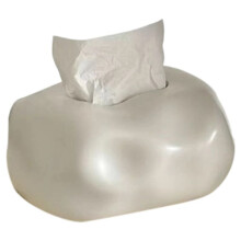 Ceramic Tissue Box Advanced Napkin Holder Living Room Dining Table Tissue Case Household Tissue Storage Box C
