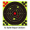 100pcs Fluorescent Green Target Stickers Bow and Stickers 3
