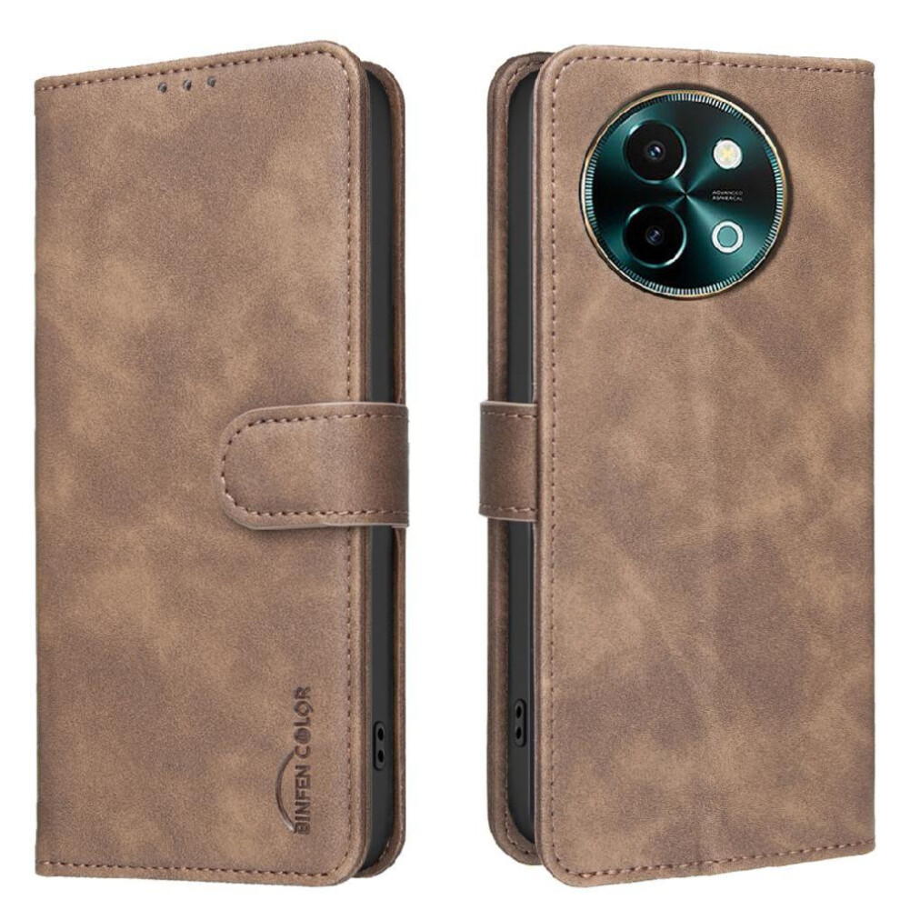 () Phone Case For Vivo Y38 5G Rfid Blocking Protection Convenient Kickstand Drop Protection All Round Shockproof 764563342143