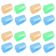 40 Pcs Portable Brushes Cap Cases Covers Toothbrush Holder Home World Tourism Camping (Random Color)