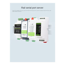 3X Waveshare Industrial Rail Type RS232 to RS485 Converter 300-115200Bps Active Digital Isolation Wide Voltage