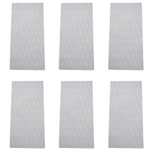 6X Surfboard Deck Traction Board Eva Anti-Skid Pad Adhesive Anti-Skid Deck Pad for Boat Deck,Kayaking,White