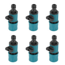 Valve En Plastique avec Connecteur Rapide Agriculture Jardin Arrosage Prolonger Le Tuyau Raccords de Tuyaux D'Irrigation Adaptateur de Tuyau