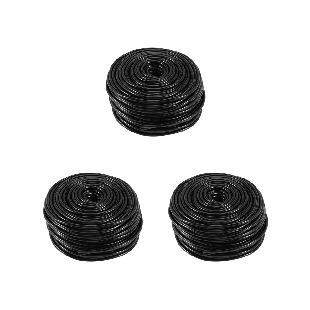 3Pcs 50M Watering Tubing Hose Pipe 4/7Mm Hose Drip Garden Irrigation System 6032396811469