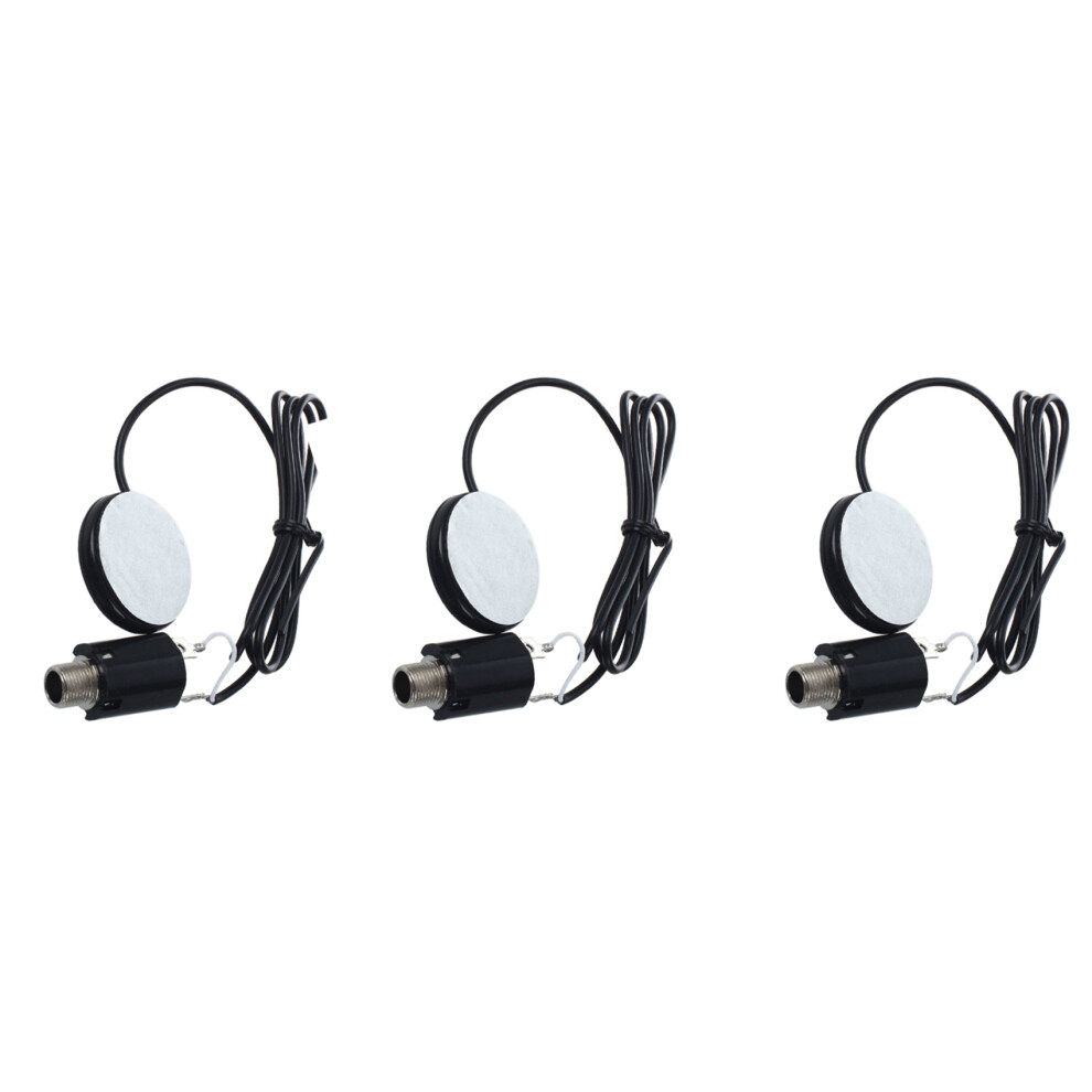 3X Acoustic Pickup Piezo Transducer Jack For Guitar Violin Mandolin 6031929407964
