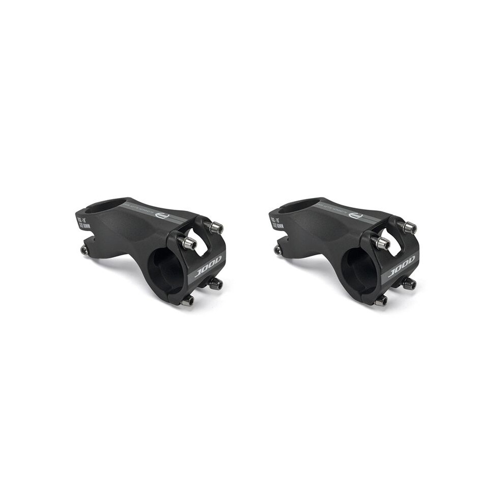 2X Jood 18 Degree Bicycle Alloy Stem Durable Mtb Bike Road Bicycle City Bike Stem,A-003 Black 6033474033667