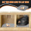 Chicken Nesting Box Pads, Washable Nesting Pads for Chicken Coop Bedding Nest Box Liners Reusable Nesting Pads 6