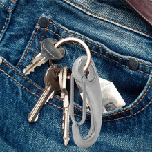 Stainless Steel Dive Accessory Snap Hook 50mm for Bolt Kit & Quick Draw