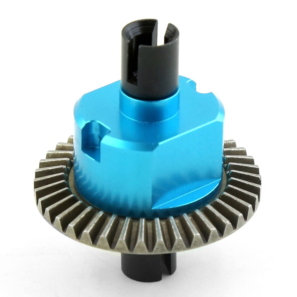 Rc Car Differential Gear 02024 38T Metal Upgrade For Hsp 1/10 Scale 94122 94123 94111 Blue 9330225509912