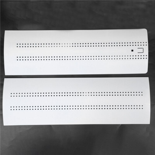 4X Home Adjustable Air Conditioner Cover Windshield Air Conditioning Baffle Shield Wind Guide Month Straight 1
