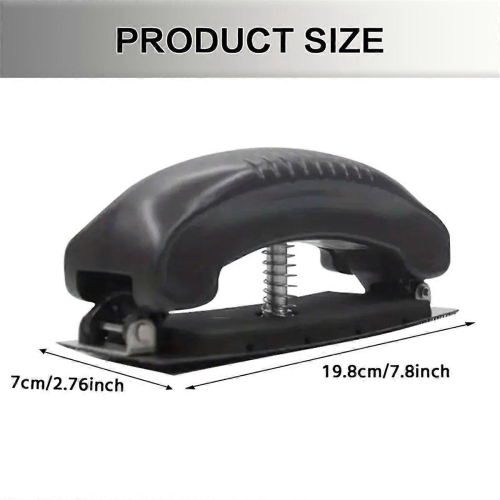 Adjustable Curved Hand Push Board Paint Polishing Tool 70x198mm Multi-Functional Car Bodywork Tool 2