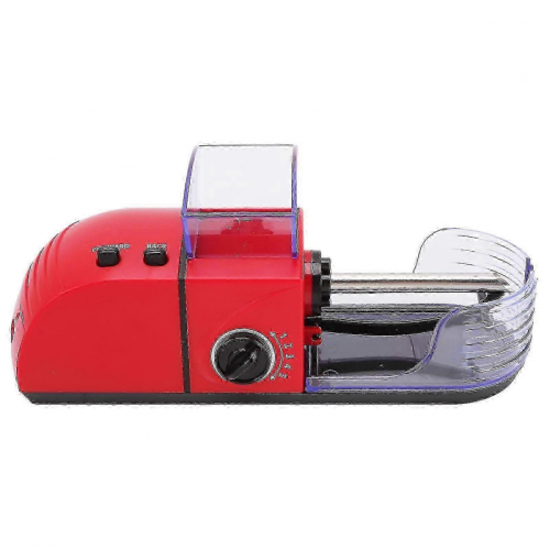 Electric Auto Cigarette Rolling Machine 8mm Injector 110-240V EU Red -H 1