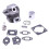 Cylinder Piston Kit for Echo GT225 SRM225 PAS225 Restore Engine Compression Complete Rebuild Set 2