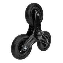 Stair Climbing Wheels Tri‑Wheel Caster Set for Shopping Cart Trolley Easy Stair Climbing Durable Design