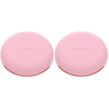 Mlins Set Of 2 Travel Makeup Bag Toiletries Silicone Cosmetic Box