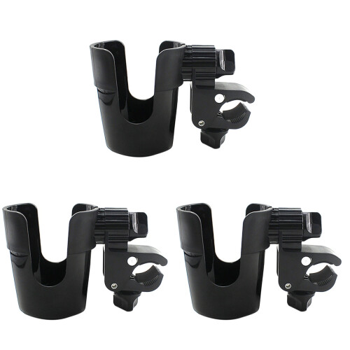 3Pièces - Bébé Pour Poussette Noir Rotatif
