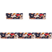 5Pcs Blue Portable Lipstick Holder Small Lipstick Box