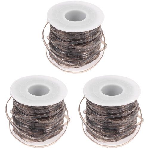 Dark Grey DIY Jewelry Craft Flat Rope with High Flexibility